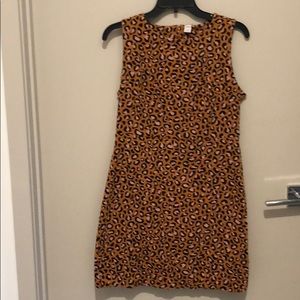 Old Navy animal print dress (M)